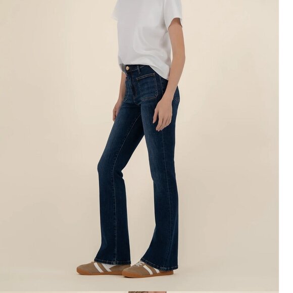 Kut from the Kloth Ana High-Rise Flare, Size 10 - Picture 1 of 8